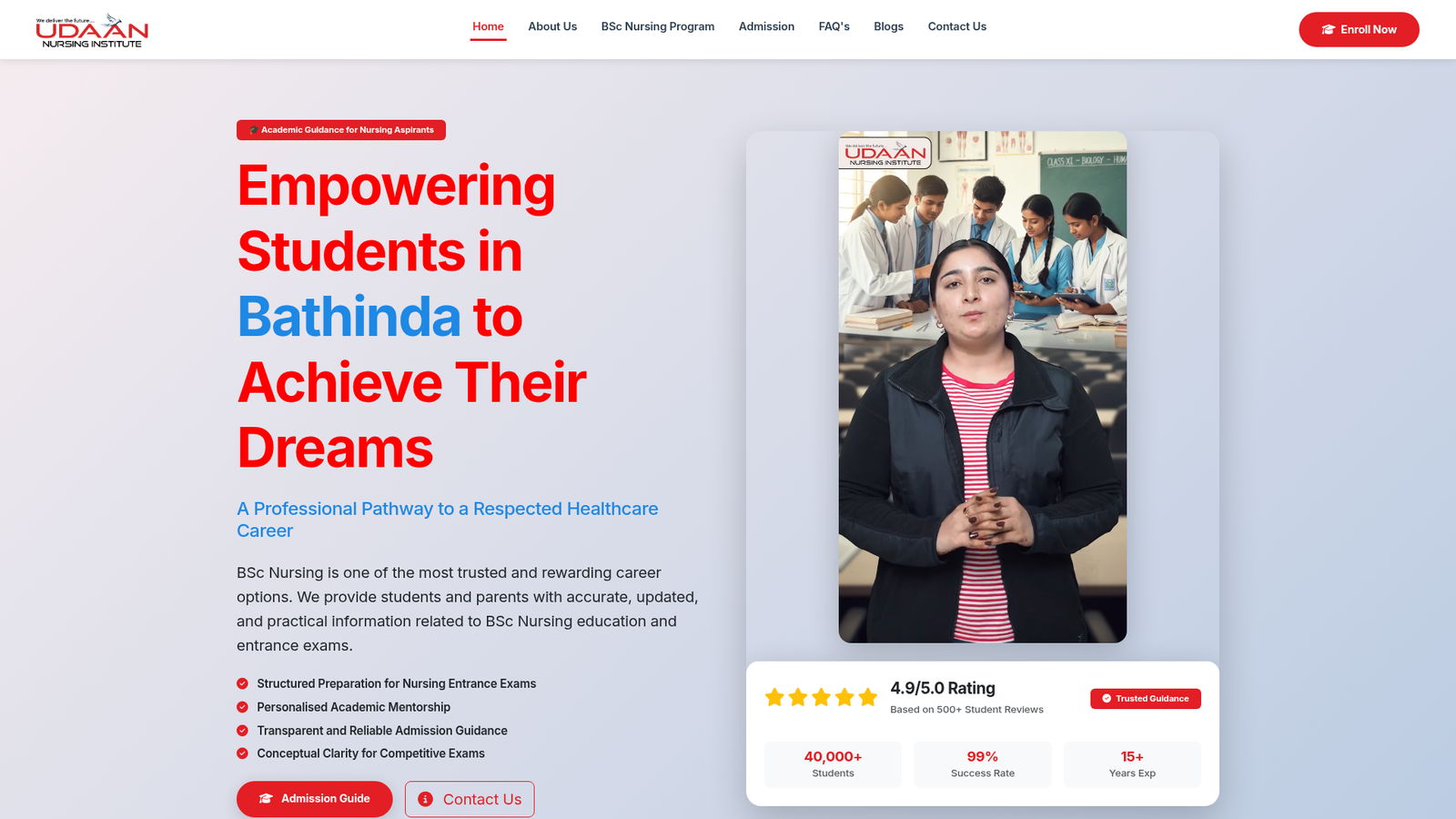 Bscnursingcoachingpunjab — Udaan Institute Academy