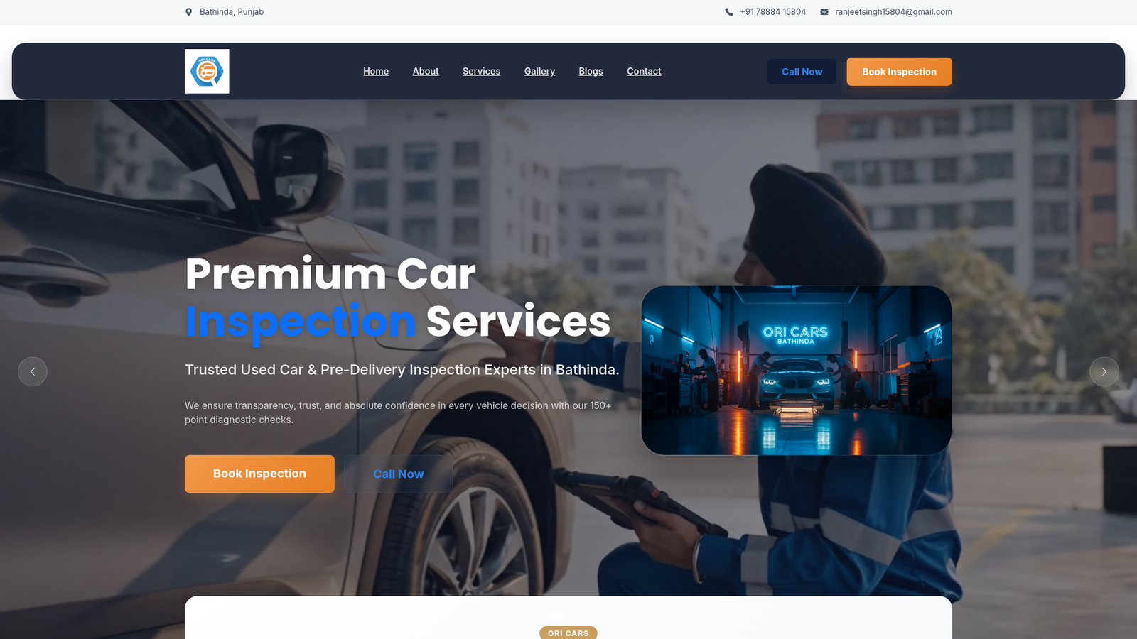 Oricars — Car Service